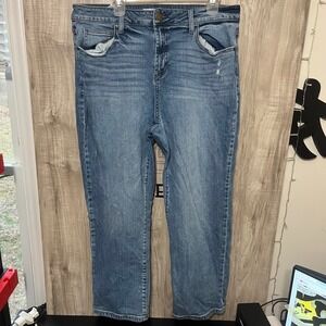 Arula Women's Blue Denim bootcut Jeans Size 14 Waist 36